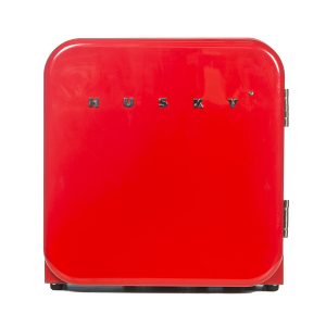 Retro Mini Fridge - Red - Image 4