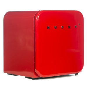 Retro Mini Fridge - Red - Image 5