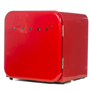 Retro Mini Fridge - Red - Image 6